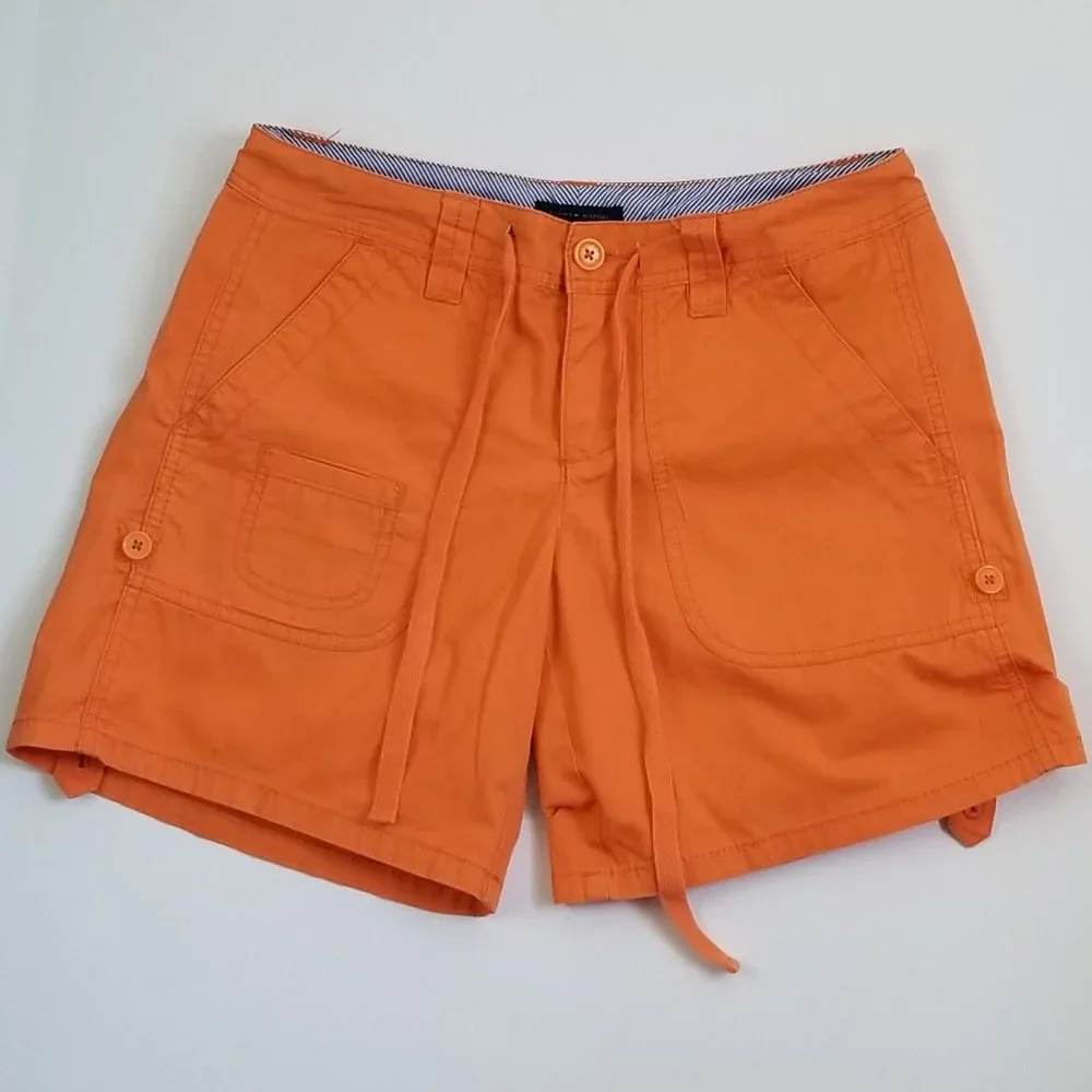 Pure Cotton Chino Broken In Y2K Cargo Utility Safari Preppy Twill Poplin Shorts